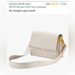 Ivory cross body bag